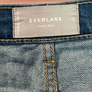 Everlane cheeky denim shorts